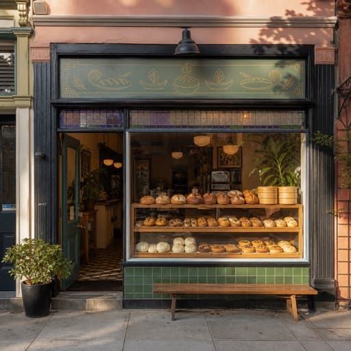 Bakery storefront placeholder for Hunnu Bakery & Cafe